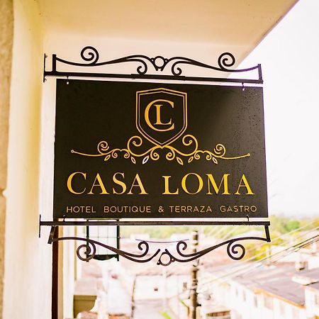 Casa Loma Hotel Boutique & Terraza Gastro Попаян Екстер'єр фото